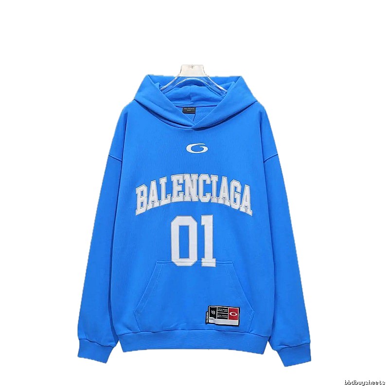 Balenciaga sporty blue sweatshirt