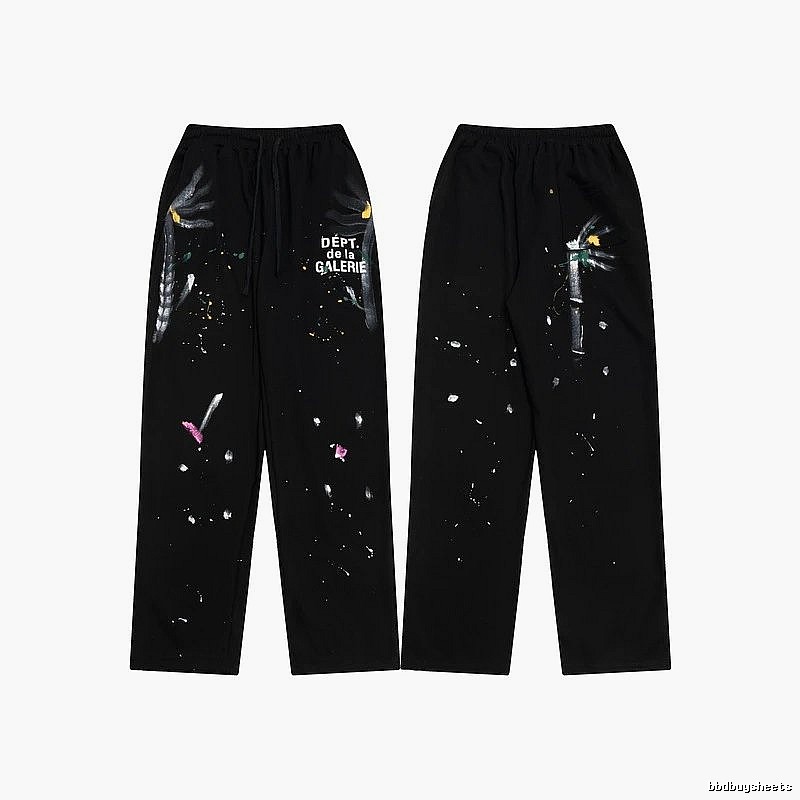 Chrome Hearts Relaxed Graphic sweatpants Black Printed Graphics with Designer-Inspired Detail