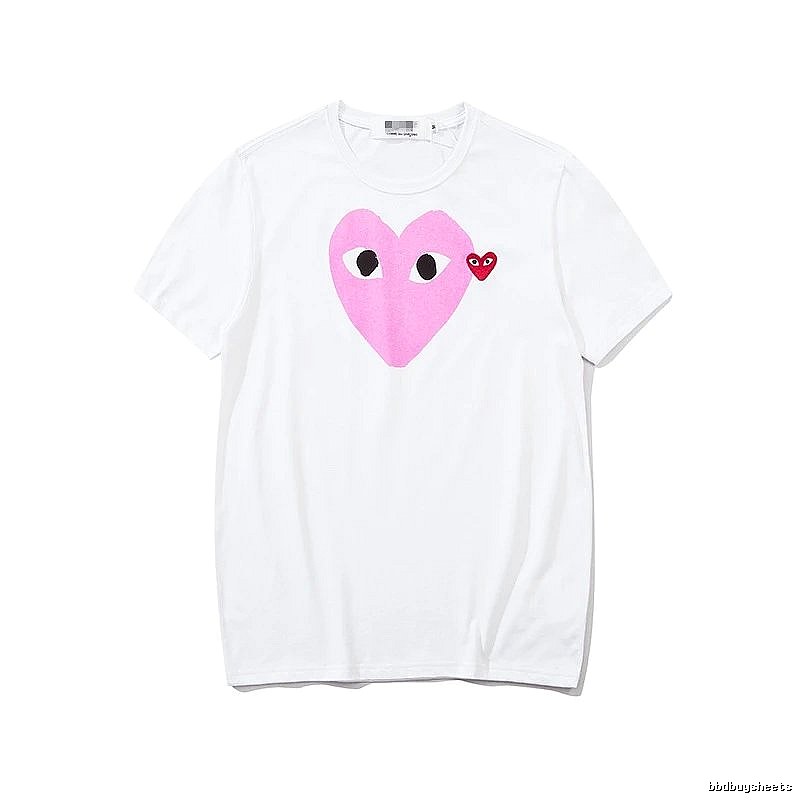 Comme des Garcons PLAY 2023-03 Style 2303 Heart Logo T-Shirt Downtown Style