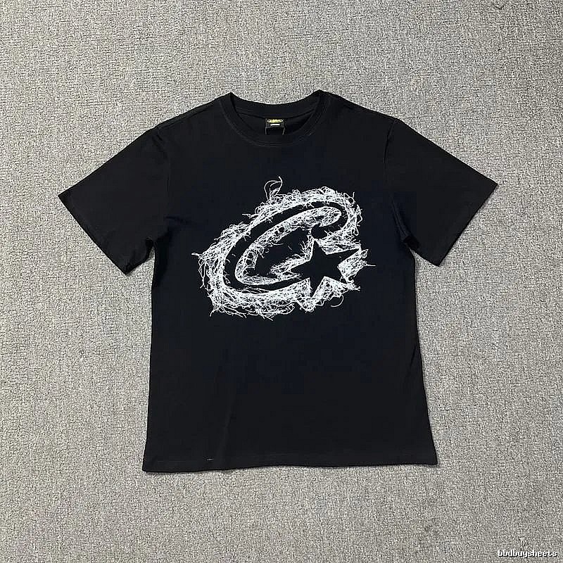 Corteiz Summer Logo T-shirt Black Corteiz with Bold Graphic