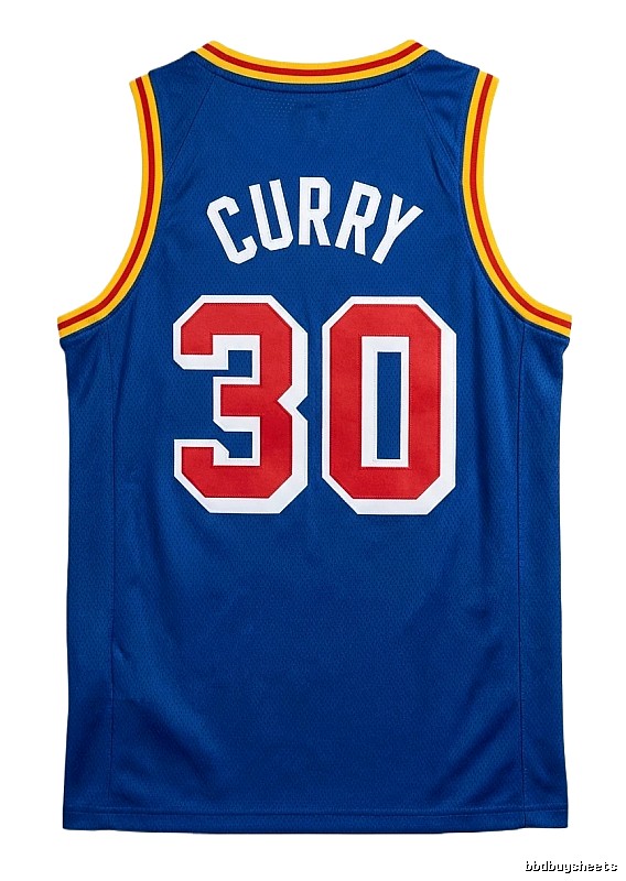 Curry No. 30 blue basketball vest