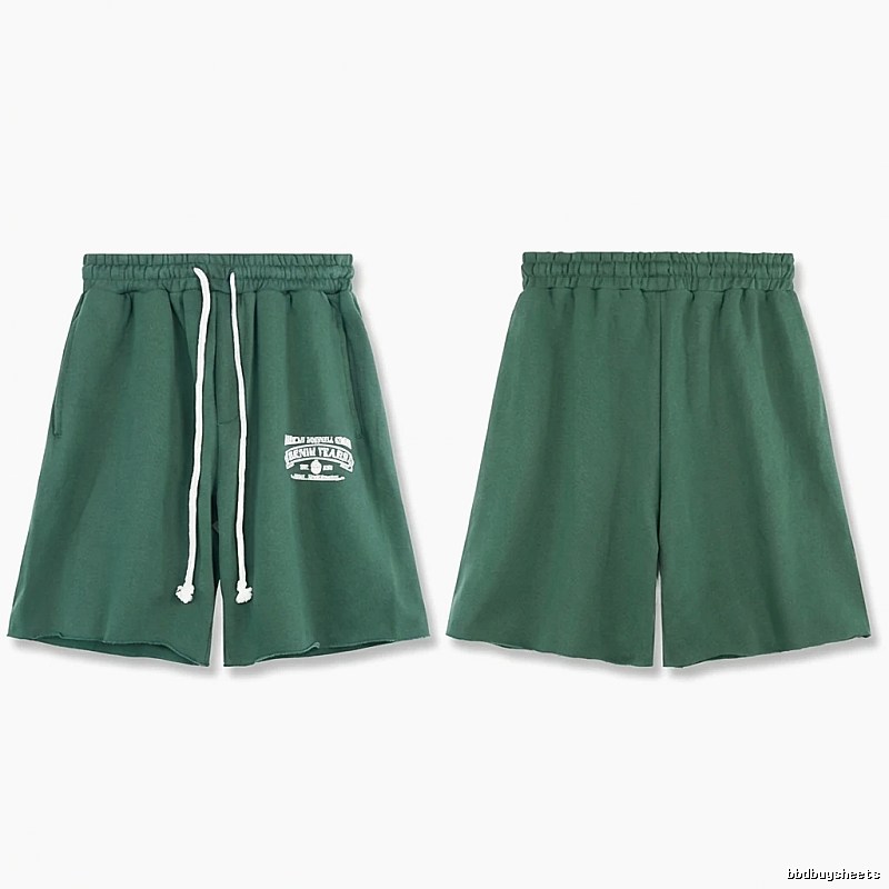 DENIM TEARS American Retro Green Shorts