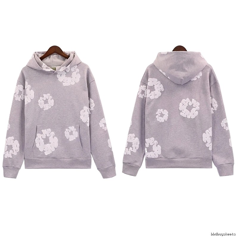 DENIM TEARS Printed Casual Grey Sweatshirt