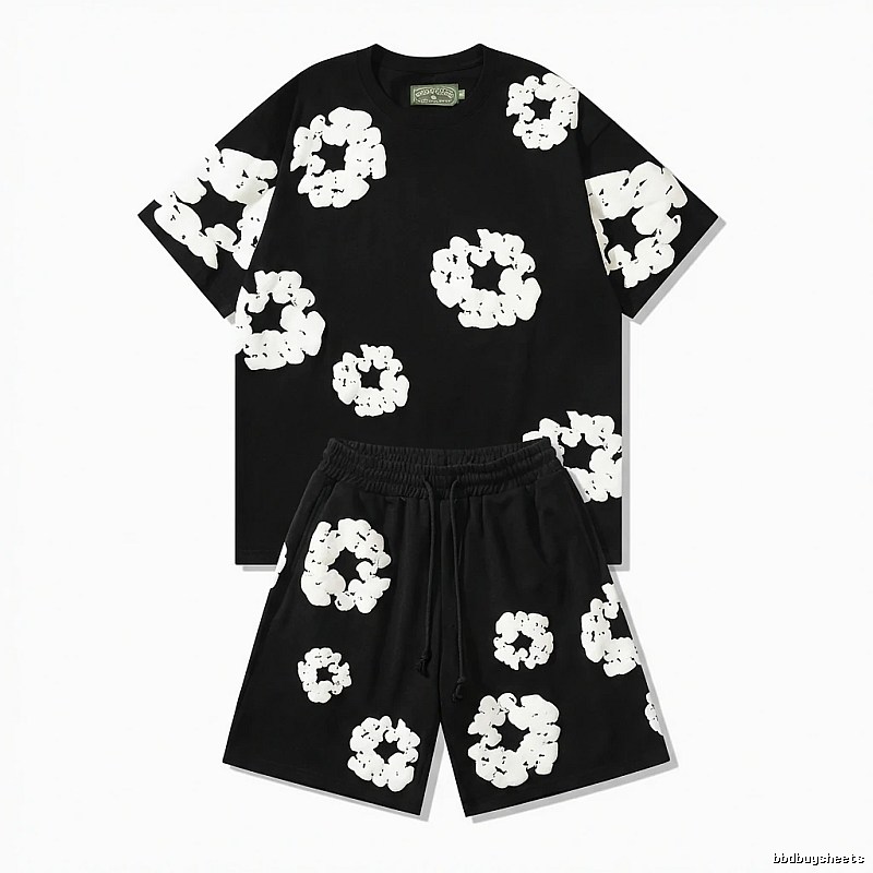 DENIM TEARS Printed Casual Style Set