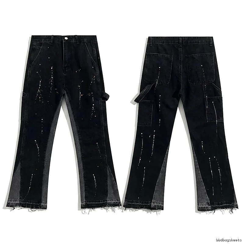 Gallery Dept Workwear Style Black Jeans