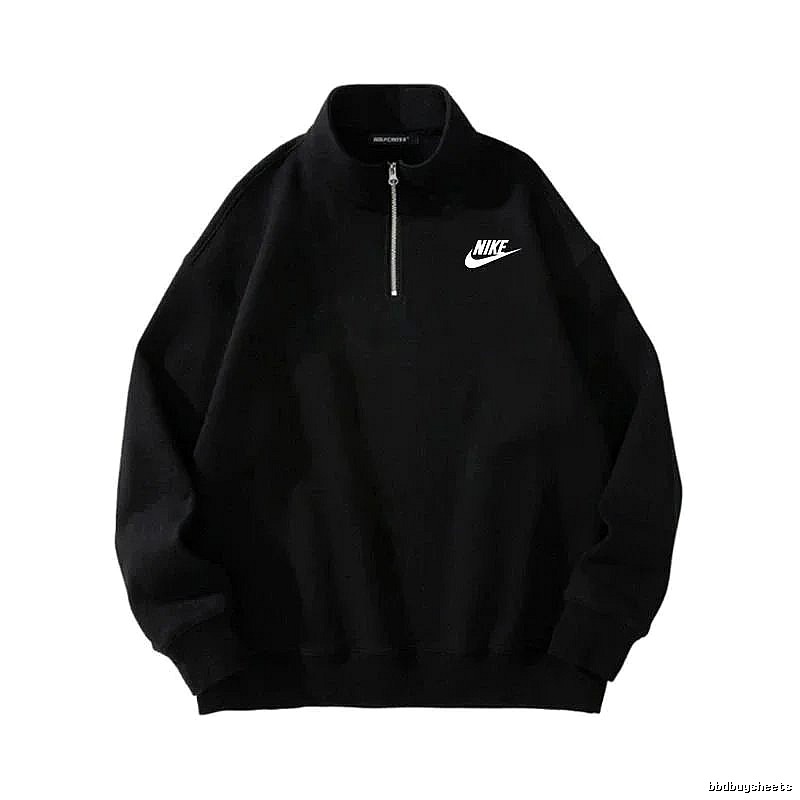 Lacoste Patterned Quarter-zip sweatshirt Black Quarter Zip with Polished Detail