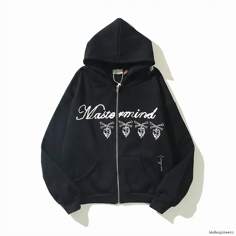 Mastermind Dark Style Hooded Coat