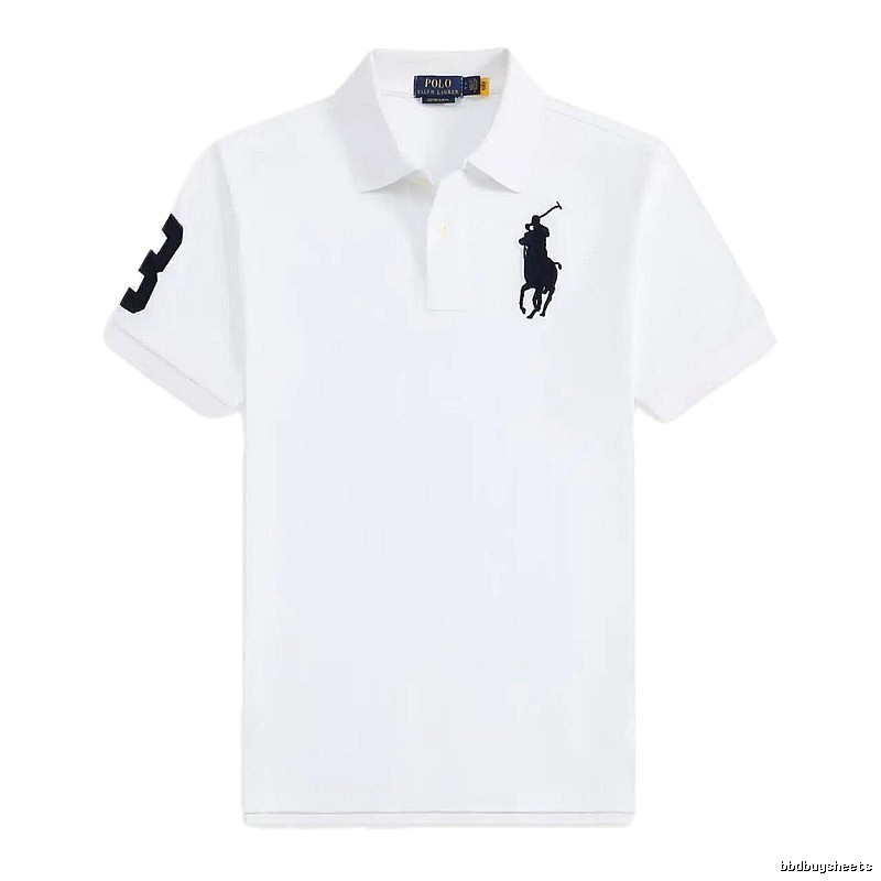Ralph Lauren Polo White Minimalist Style T-shirt