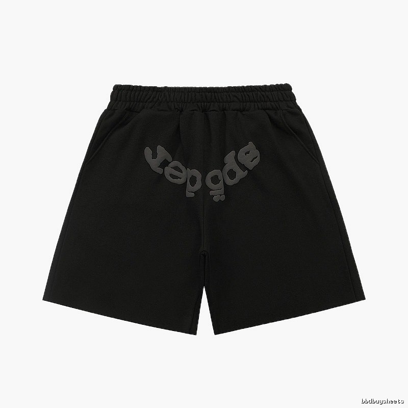 Sp5der letter trendy brand style shorts