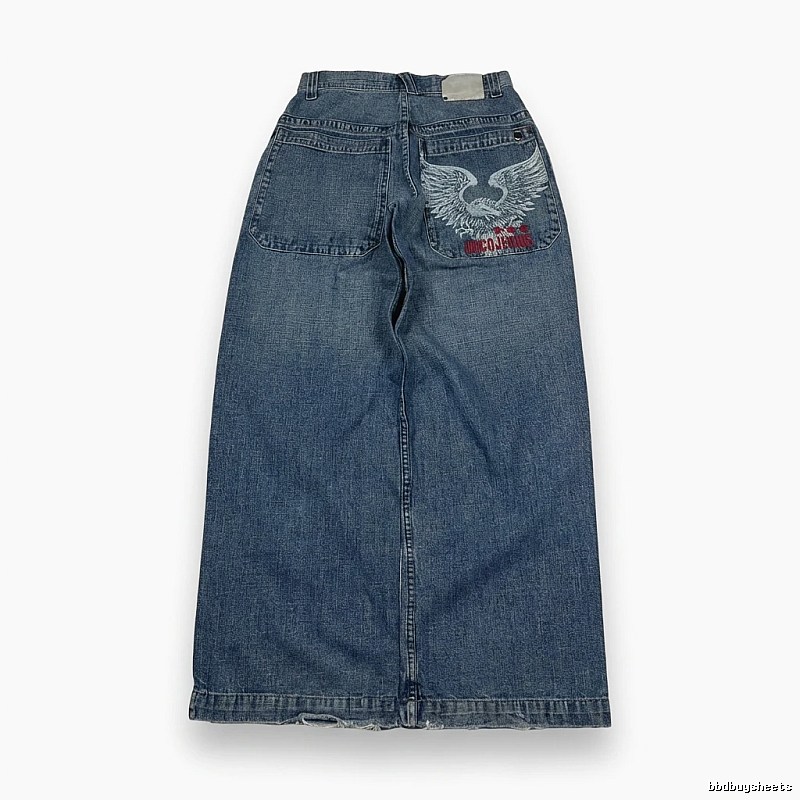 Y2K Trendy Cool Denim Skirt