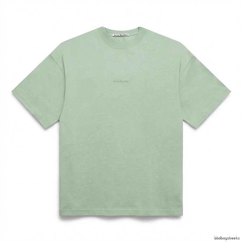 Acne Studios minimalist style light green T-shirt