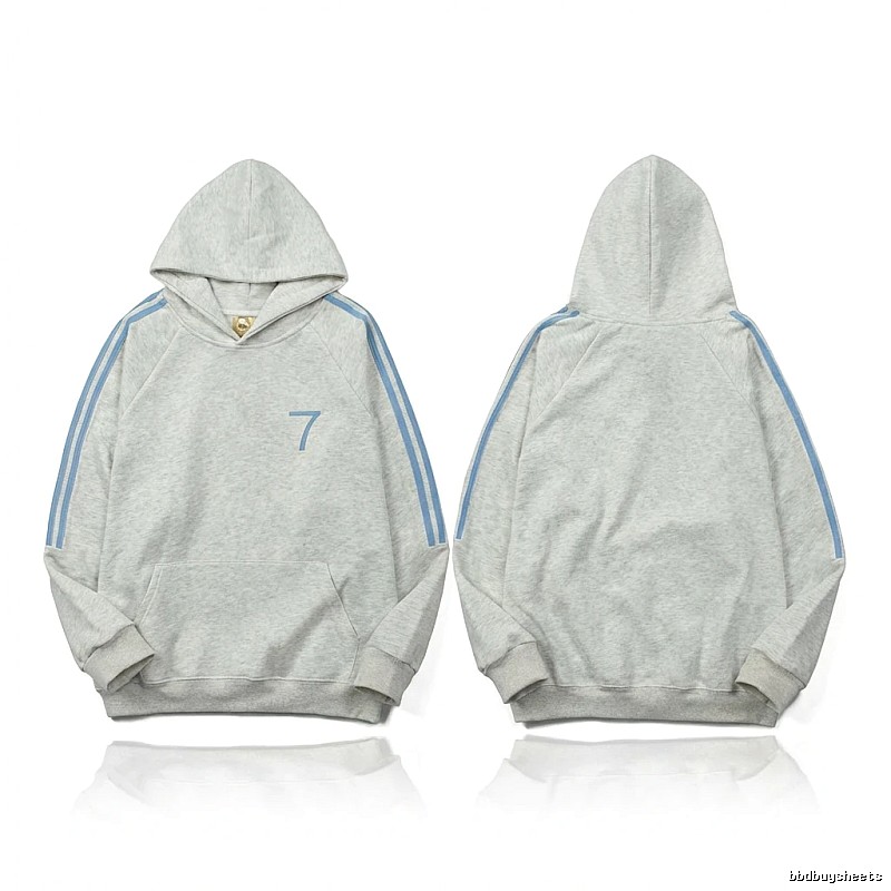 Adidas minimalist style grey hoodie