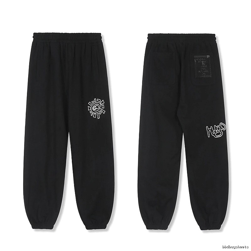 ADWYSD Printed Trendy Black Pants