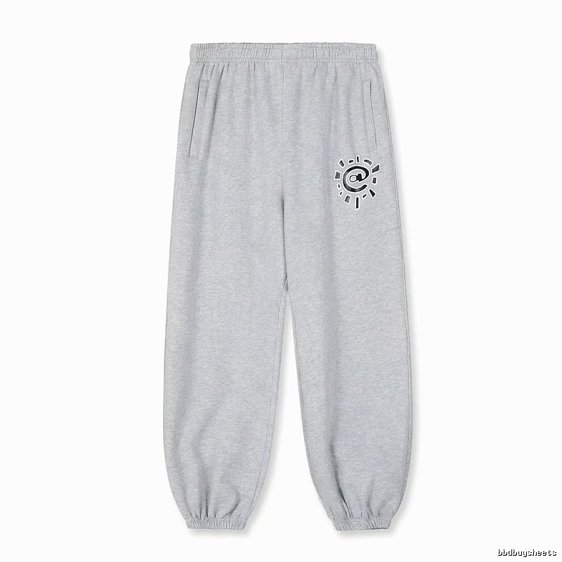 ADWYSD trendy casual style gray sweatpants
