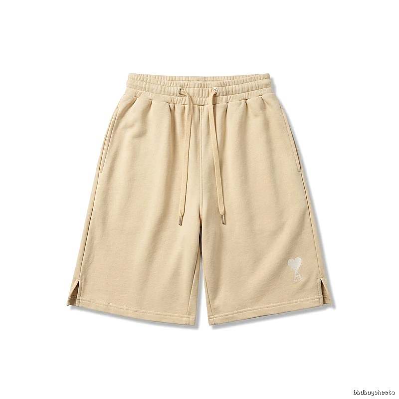AMI casual style khaki shorts