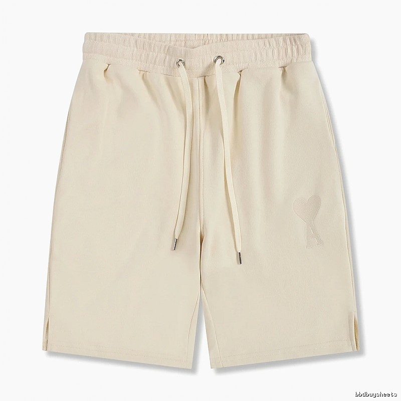 AMI casual style off-white shorts