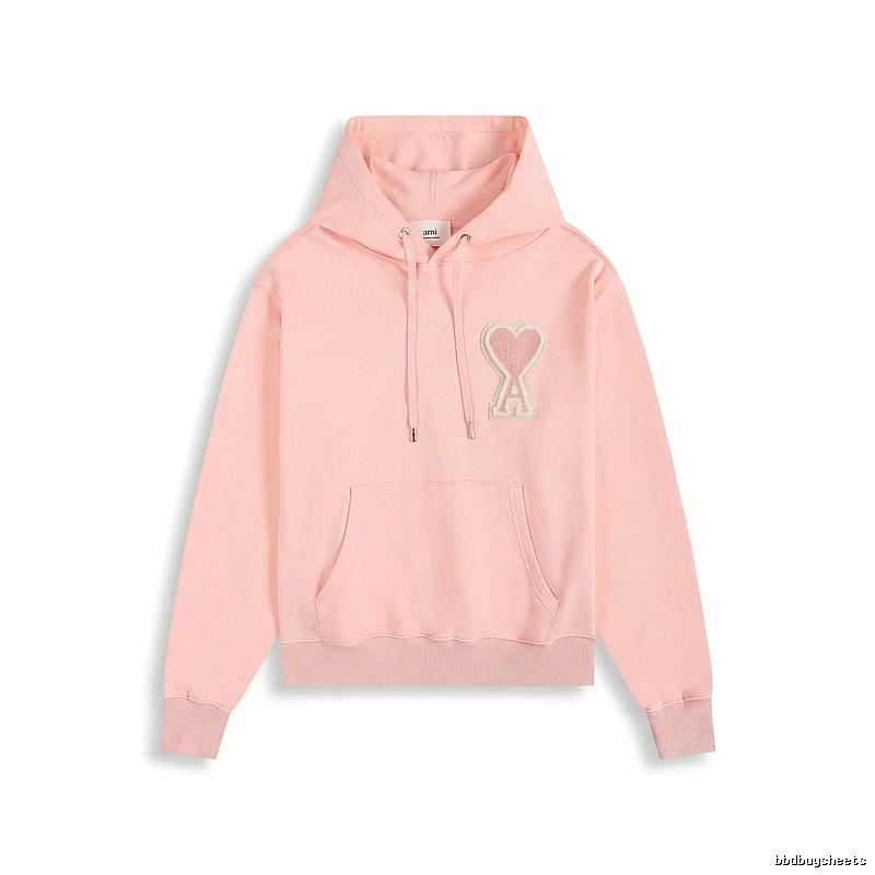 AMI Love Pink Hoodie