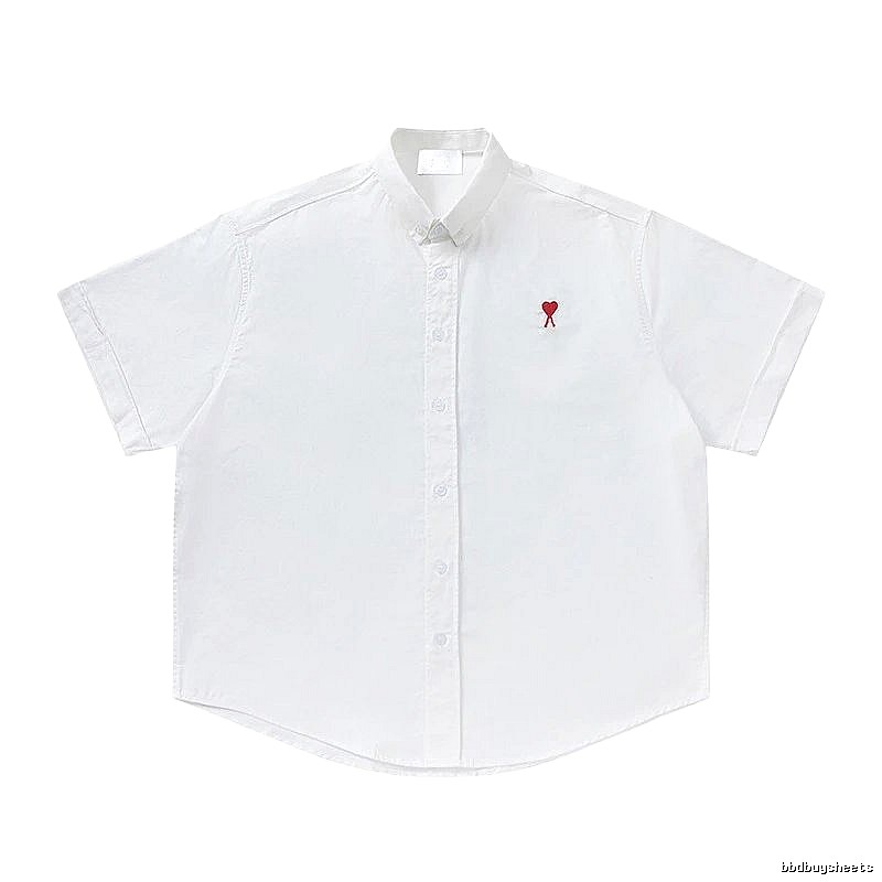 AMI Love Simple White Shirt