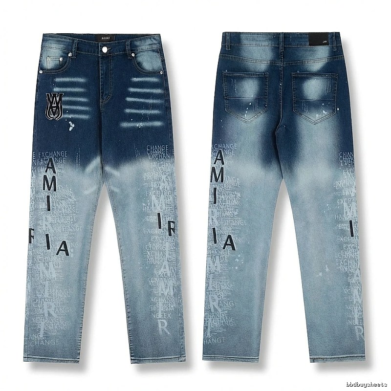 AMIRI Gradient Trendy Brand Jeans
