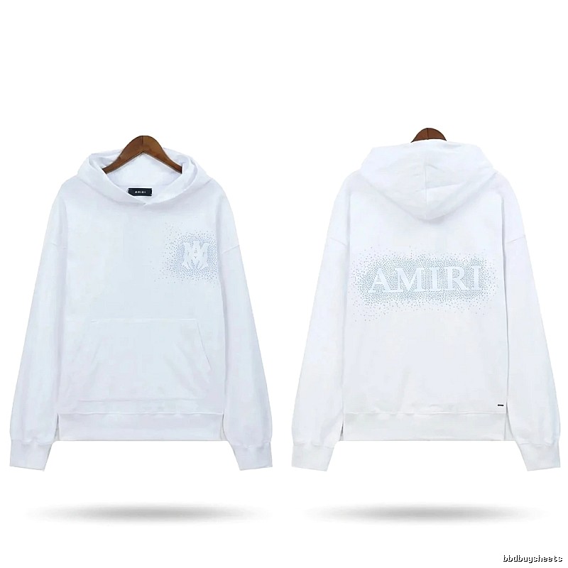 AMIRI Hot Drill Trend Brand White Sweatshirt