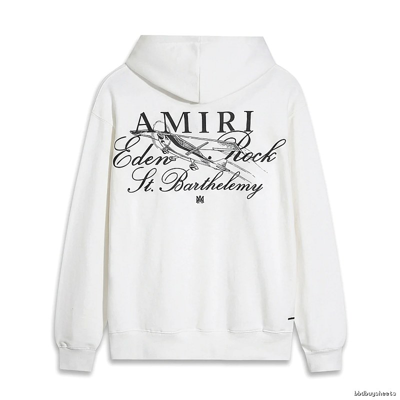 AMIRI Printed Casual White Sweatshirt