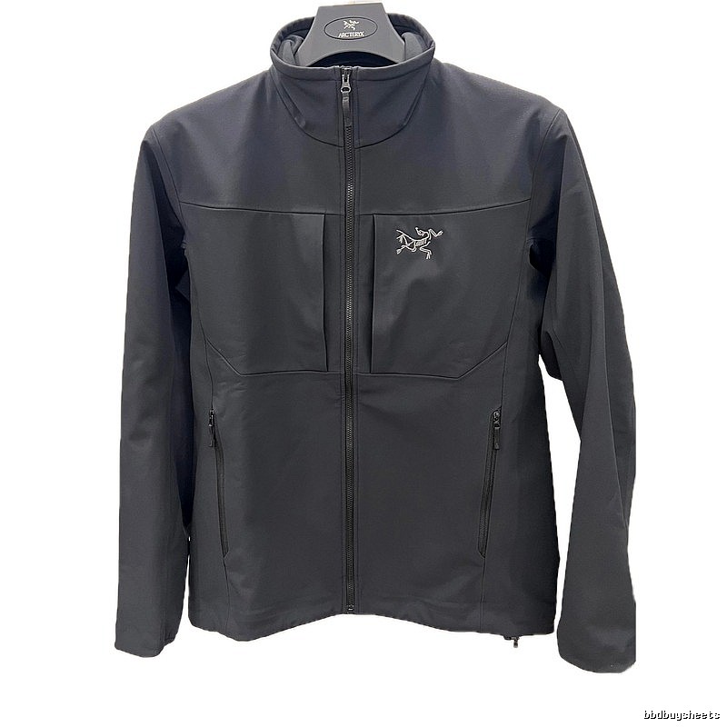 Arc’teryx black outdoor-style jacket