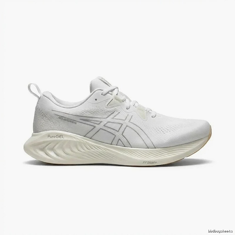 ASICS PureGEL sports-style white shoes