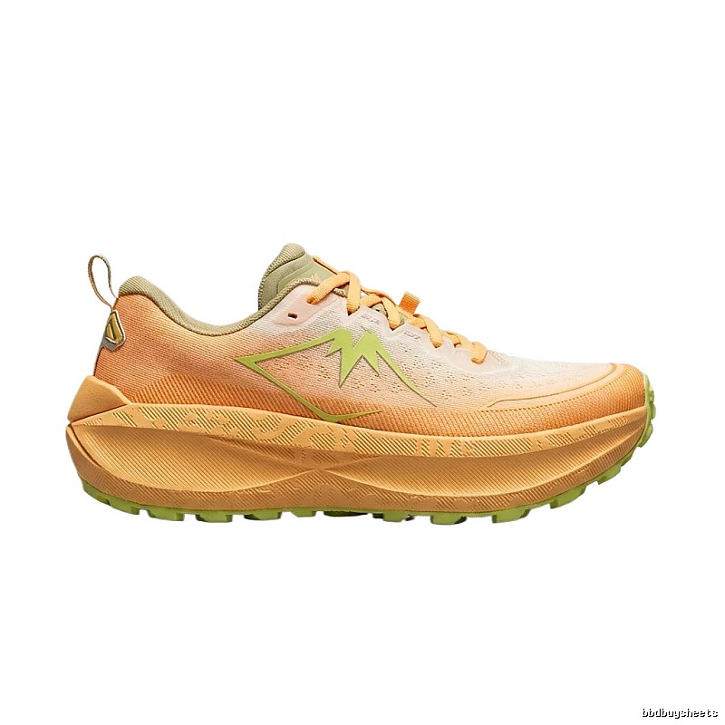ASICS Trail Running Shoes with Orange-Green Gradient