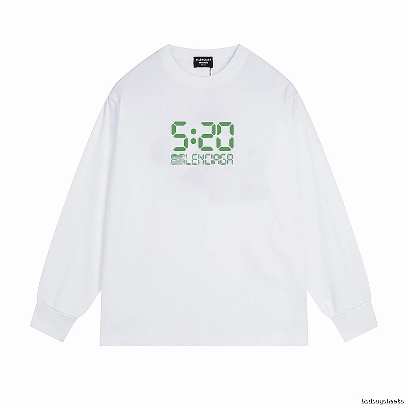 Balenciaga digital-style white T-shirt