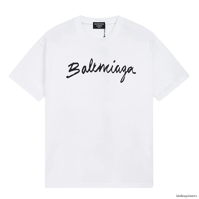 Balenciaga letter simple white T-shirt