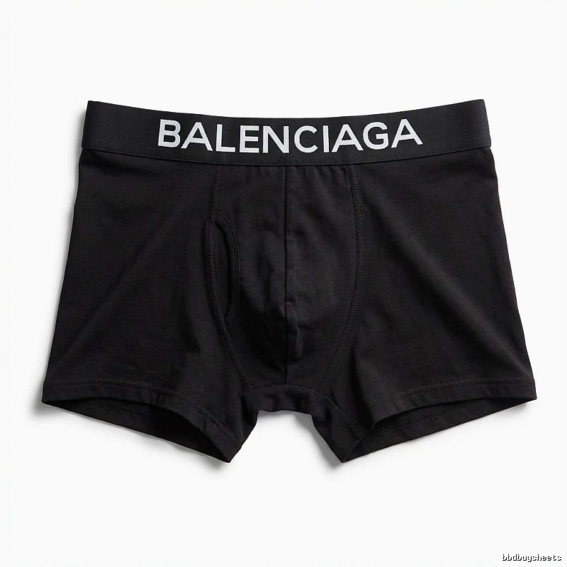 Balenciaga minimalist style black underwear