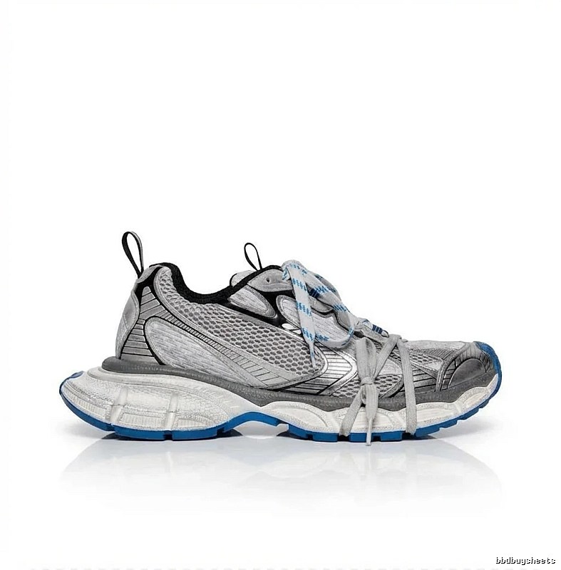Balenciaga retro gray-blue sneakers