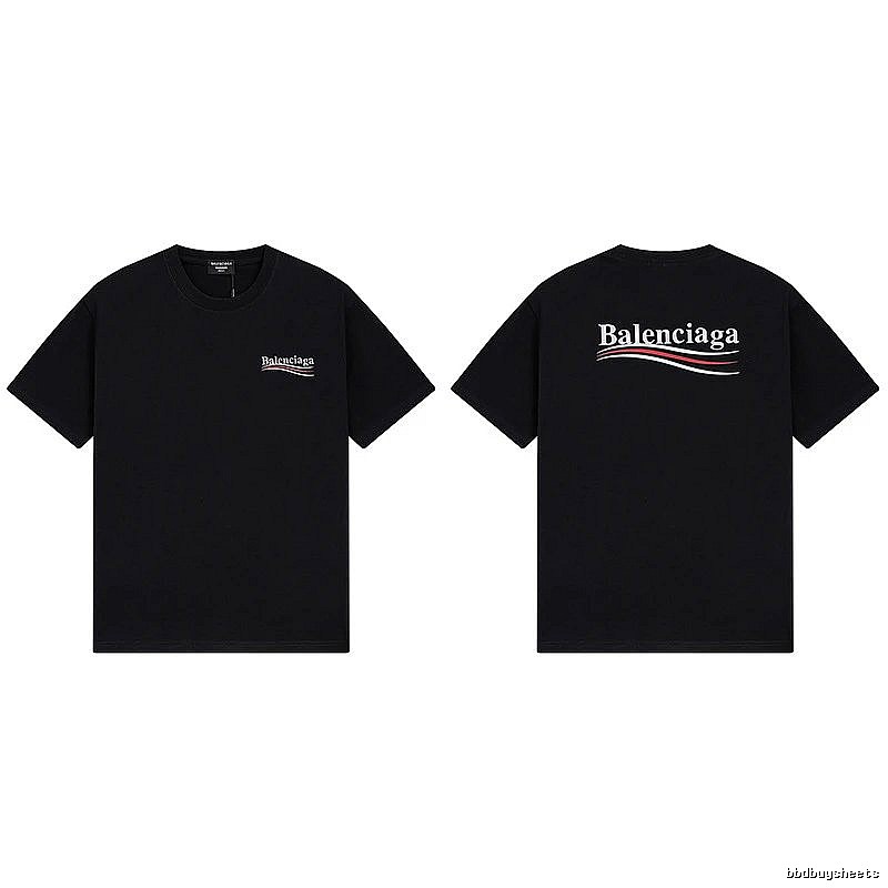 Balenciaga simple black short-sleeve