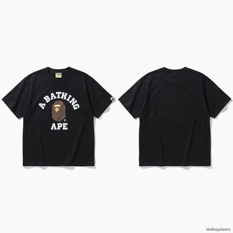 Bape Ape Head Black T-shirt