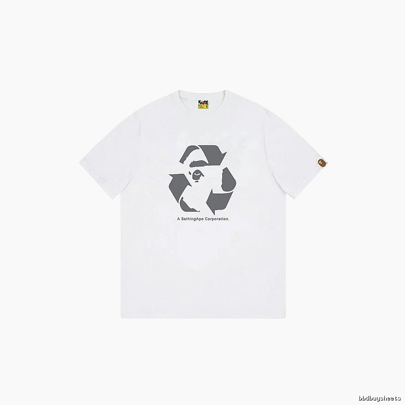 Bape Recycling Collection White T-shirt