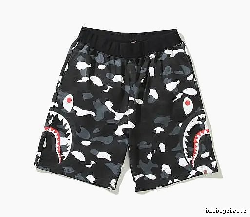 Bape Shark Camouflage Shorts
