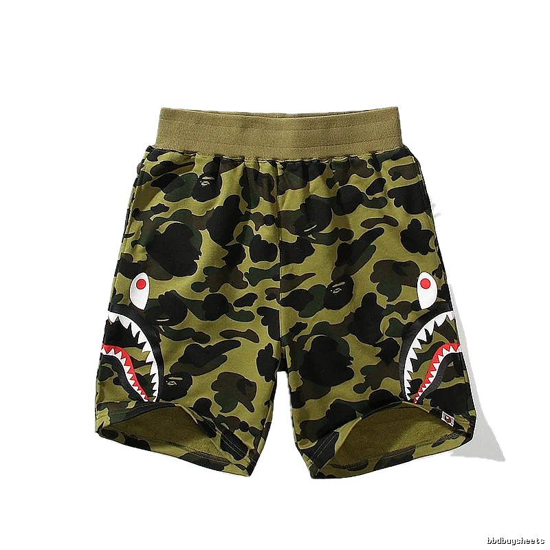 Bape Shark Camouflage Shorts