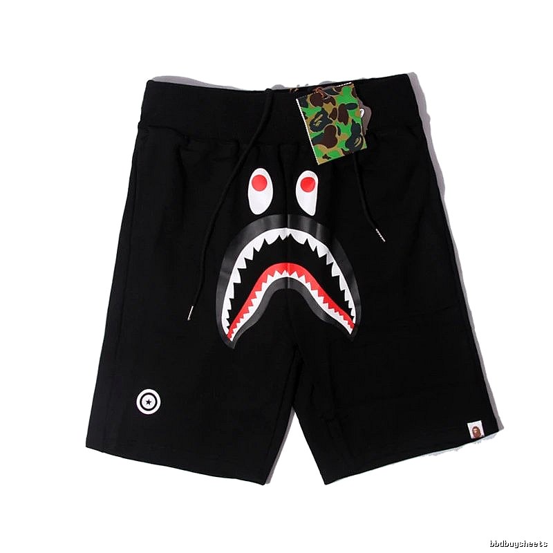 Bape Shark Series Black Shorts