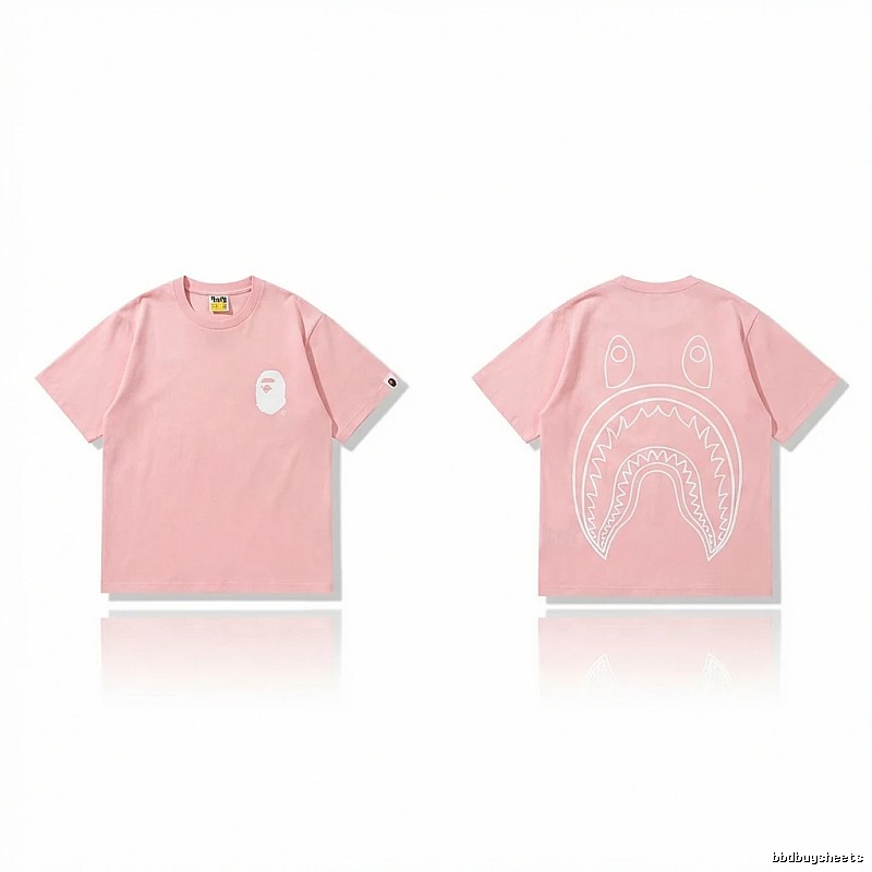 Bape Shark Series Pink T-shirt
