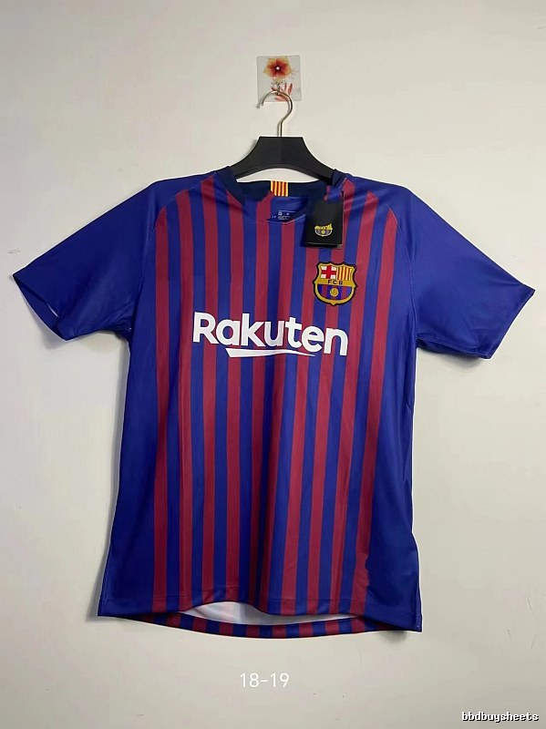 Barcelona Compact Retro soccer jersey Blue Red Barcelona for Smart Casual Looks