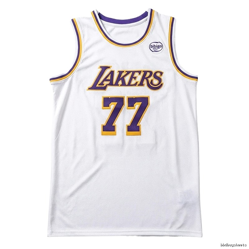 Bibigo Doncic-style white jersey