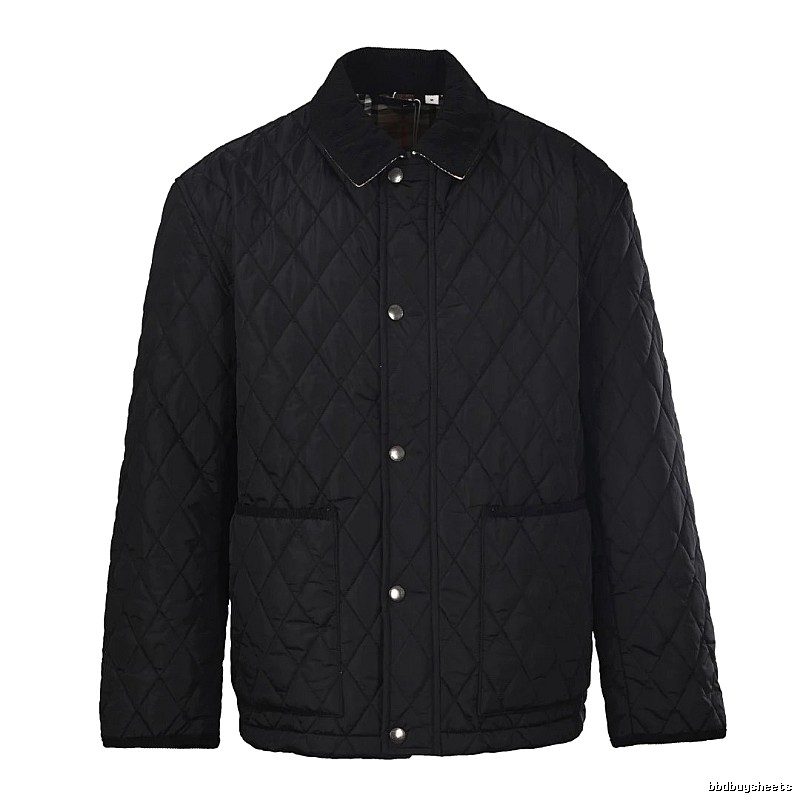 Burberry Diamond Quilting Quilted Field Jacket for winter