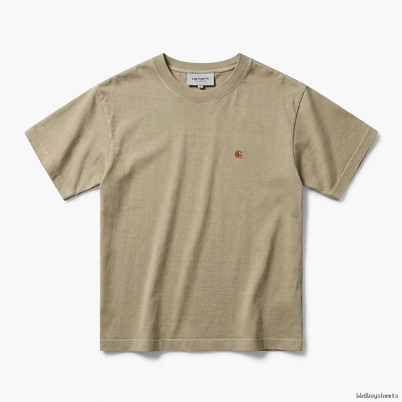 Carhartt Basic Simple Style Khaki T-shirt