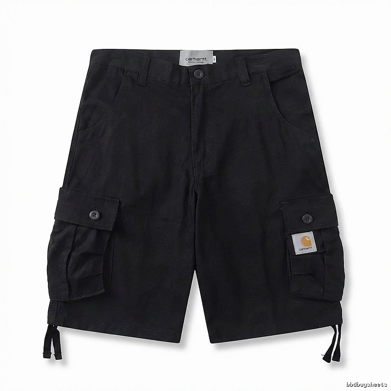 Carhartt workwear style black shorts