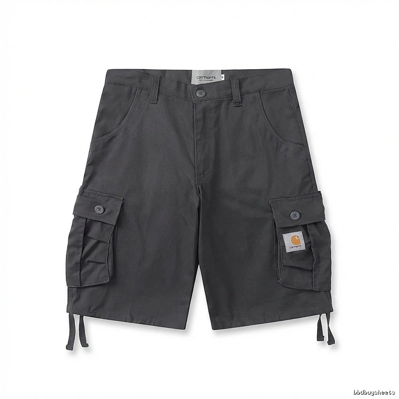 Carhartt workwear style dark grey shorts