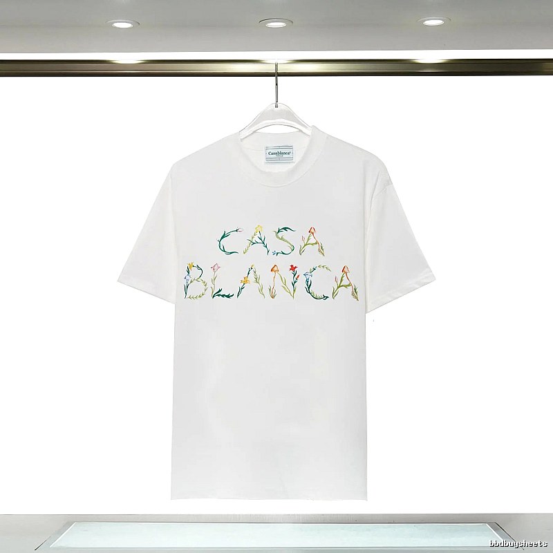 Casablanca - style printed white T - shirt