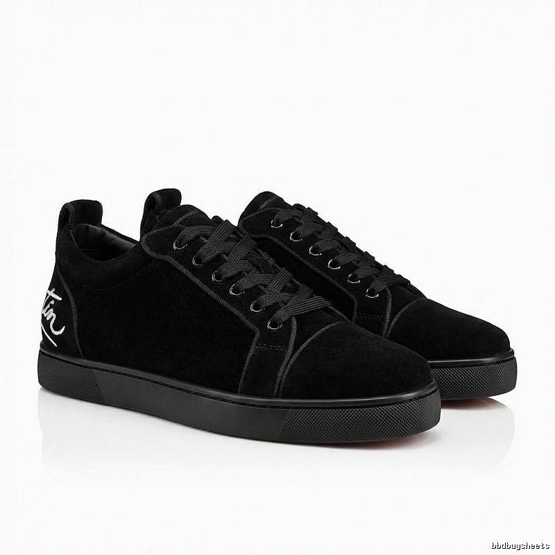 Christian Louboutin casual style black shoes