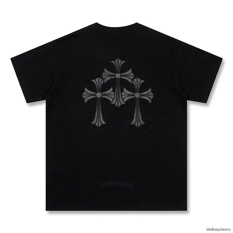 Chrome Hearts Cross Print Black T-shirt