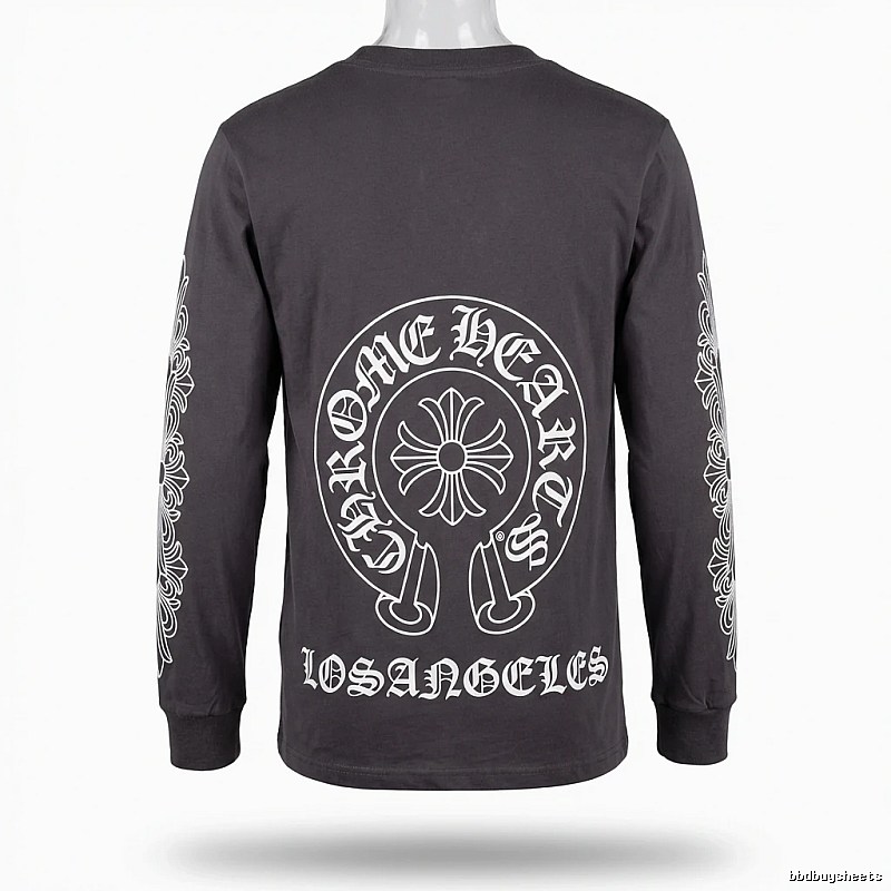 Chrome Hearts Print Dark Style Long-sleeve