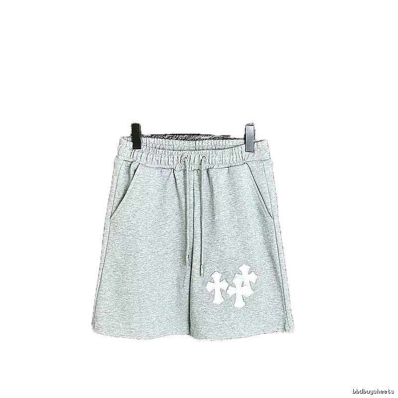Chrome Hearts Trendy and Cool Style Gray Shorts